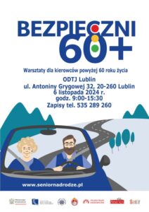 Read more about the article Bezpłatne warsztaty Bezpieczni 60+ – ODTJ Word Lublin 6.XI.