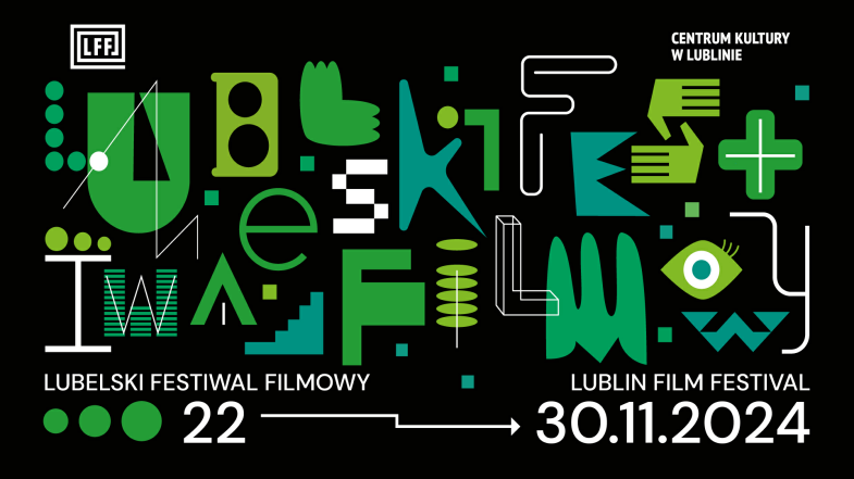 Lubelski Festiwal filmowy - grafika promująca wydarzenie