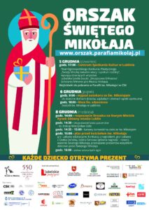 Read more about the article Orszak Świętego Mikołaja w Lublinie – 6-8.XII.