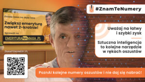 Read more about the article Kampania społecznej #ZnamTeNumery pomaga seniorom rozpoznać  oszustwa w sieci