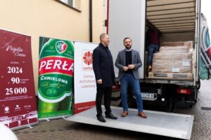 Read more about the article Browar Perła już po raz wsparł Caritas Archidiecezji Lubelskiej