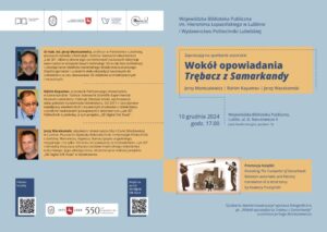 Read more about the article Spotkanie autorskie wokół opowiadania „Trębacz z Samarkandy” – WBP 10.XII.