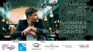 Read more about the article Kryminalne czwartki: Spotkanie z Igorem Brejdygantem – Studio im. Zbigniewa Stepka w RL 12.XII.