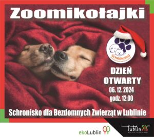 Read more about the article Zoomikołajki 2024 – zapraszamy na Dzień Otwarty Schroniska 6.XII.