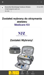Read more about the article Próba oszustwa na NFZ!!! Nie daj się oszukać!