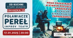 Read more about the article Poławiacze Pereł Improv  Teatr – Od Kuchni 17.I.