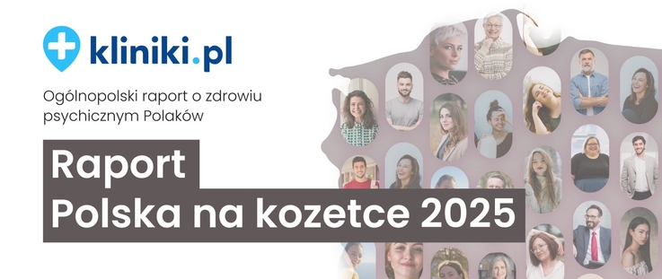 Plakat promujący akcję zdrowotną "Polska na kozetce 2025".