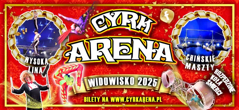 Cyrk Arena - ulotka 2025