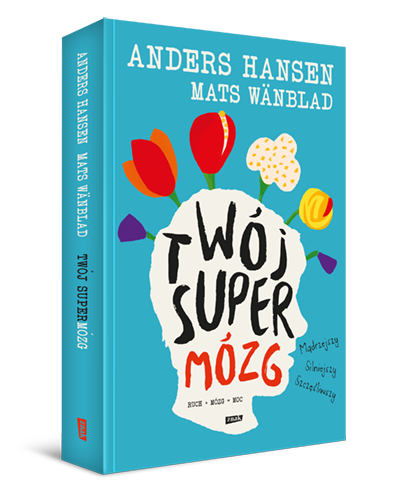 Okładka książki Andersa Hansena "Twój SuperMózg"