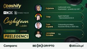 Read more about the article Cashify – spotkanie dla entuzjastów kryptowalut i Web3 – Lubhotel 13.II.