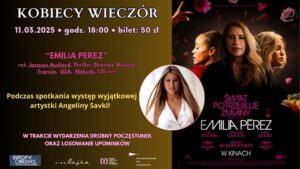 Read more about the article Marcowy Kobiecy Wieczór w Kinie Bajka 11.III.