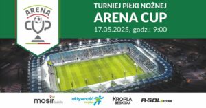 Read more about the article Arena Cup 2025 – Młodzi piłkarze na start – Boisko boczne stadionu Motor Lublin Arena 17.V.