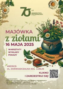 Read more about the article „Majówka z ziołami” – UP (ul. Doświadczalna 50a) 16.V.
