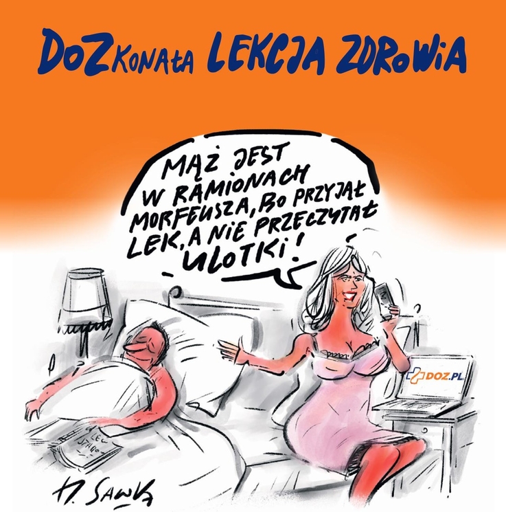 Plakat promujący opiekę zdrowotną