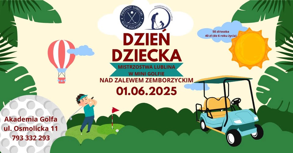 Dzień dziecka golf