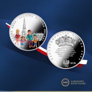 Read more about the article Nowe monety kolekcjonerskie NBP: „Jasna Góra – duchowa stolica Polski”