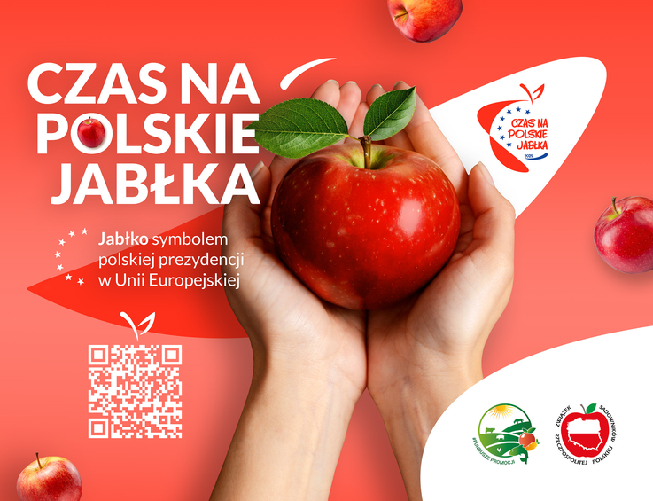 Plakat promujący hasło polskiej prezydencji w UE.