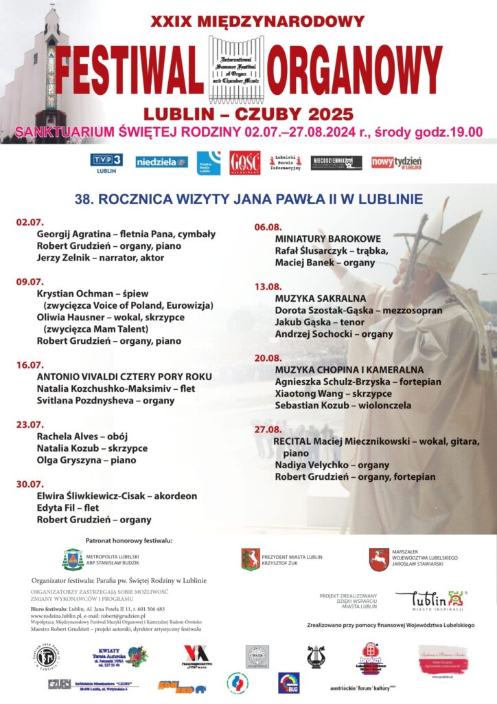 TERMINARZ Czuby 2025