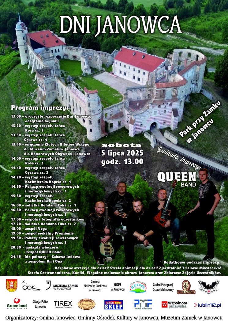 Read more about the article Dni Janowca – Park przy Zamku 5.VII.