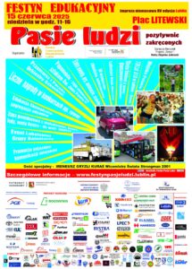 Read more about the article XV Festyn „Pasje ludzi pozytwynie zakręconych” – Plac Litewski 15.VI.