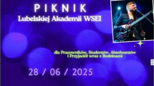 Read more about the article Świętujmy razem 25 lat Lubelskiej Akademii WSEI! – Błonia pod Zamkiem 28.VI.