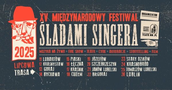 Read more about the article Międzynarodowy Festiwal „Śladami Singera” 11-26.VII.