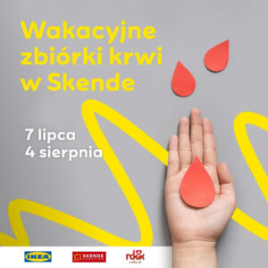 Read more about the article Wakacyjne zbiórki krwi w Skende. Dla krwiodawców dodatkowe niespodzianki