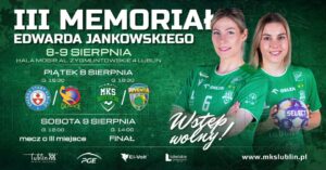 Read more about the article III Memoriał E. Jankowskiego – Hala MOSiR 8-9.VIII.