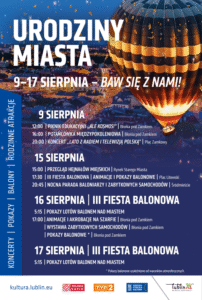 Read more about the article „Baw się z nami!” – 708. Urodziny Miasta z koncertem gwiazd – 9-17.VIII.