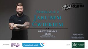 Read more about the article Kryminalne czwartki – spotkanie z Jakubem Ćwiekiem – Studio RL 9.X.