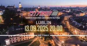 Read more about the article Samochodowa gra orientacyjna CITYRAID – Lublin 13.IX.