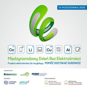 Read more about the article „Przekaż elektrośmieci do recyklingu. Pomóż Odzyskać Surowce”
