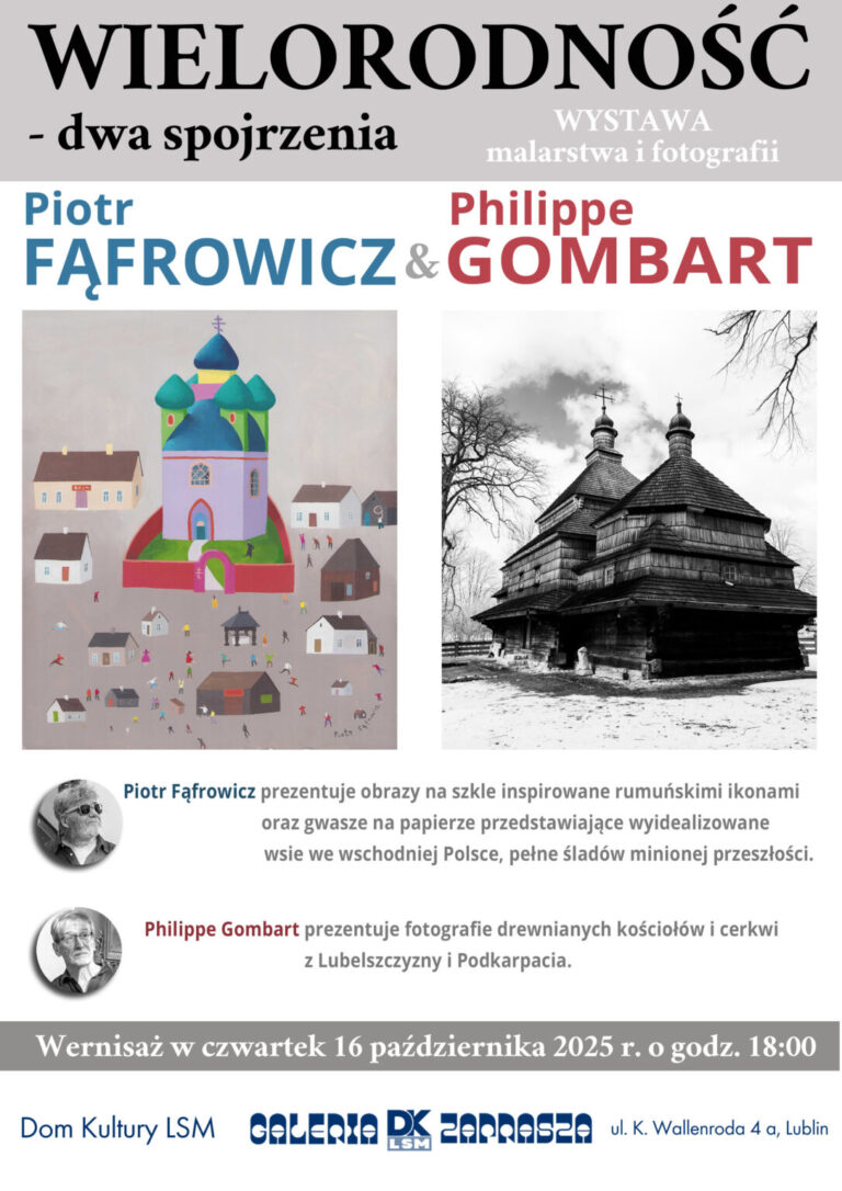 Read more about the article Wystawa „Wielorodność – dwa spojrzenia” DK LSM 16.X.
