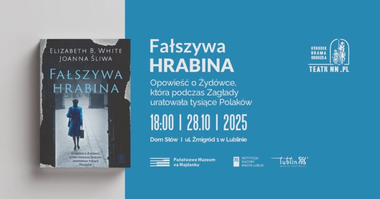Read more about the article Spotkanie wokół książki „Fałszywa hrabina”- Dom Słów 28.X.