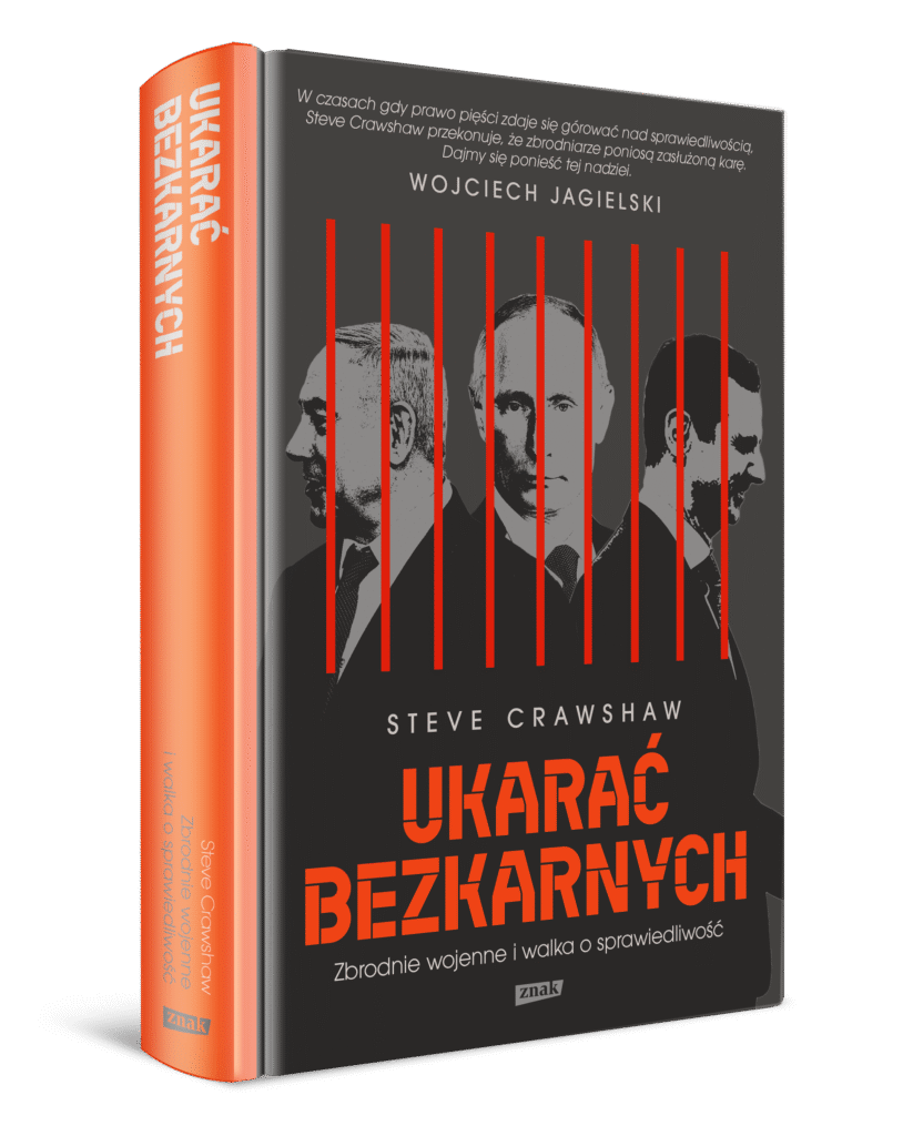Okładka książki „Ukarać bezkarnych” Steve'a Crawshawa