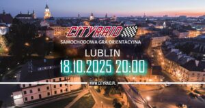Read more about the article CITYRAID – samochodowa gra na orientację  18.X.