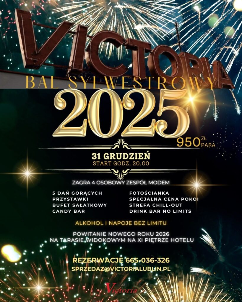 plakat sylwestrowy 2025