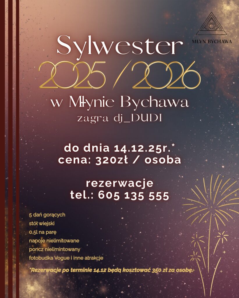 Mlyn_Sylwester2025_plakat