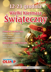 Read more about the article Wielki Świąteczny Kiermasz Galeria OLIMP 12-23.XII.