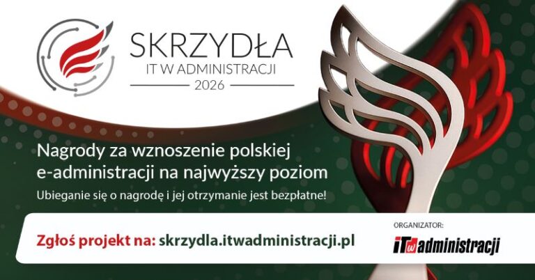 Read more about the article 12. edycja plebiscytu „Skrzydła IT w Administracji” – nagrody za wznoszenie polskiej e-administracji na najwyższy poziom