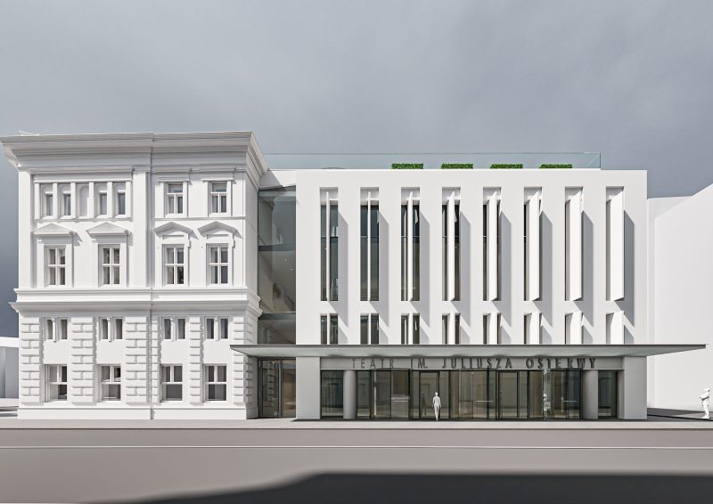 elewacja od ulicy kapucyńskiej