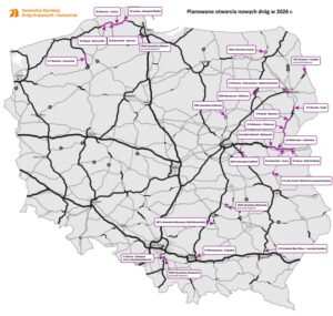 Read more about the article GDDKiA: W 2026 r. udostępnimy ponad 290 km dróg