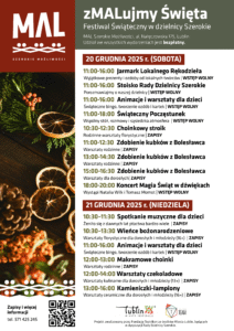 Read more about the article zMALujmy magiczne Święta – festiwal w dzielnicy Szerokie 20-21.XII.