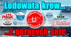 Read more about the article Lodowata krew z gorących serc – zbiórka krwi – tama Zalewu Zemborzyckiego 18.I.
