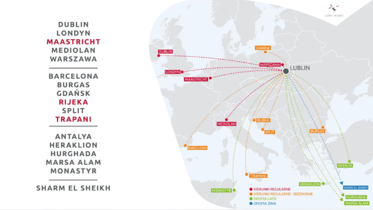 Read more about the article 2025 – Rekordowy rok w Porcie Lotniczym Lublin