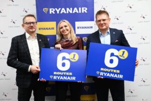 Read more about the article RYANAIR ogłasza największą letnią siatkę w historii Lublina