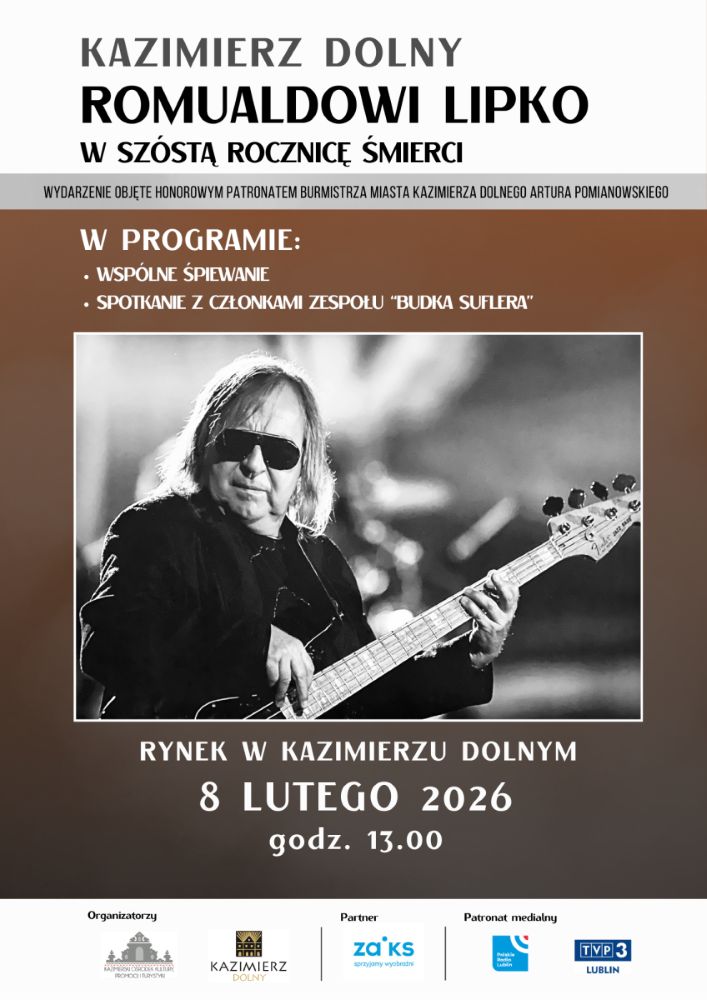 Read more about the article Kazimierz Dolny Romualdowi Lipko – Rynek w Kazimierzu 8.II.