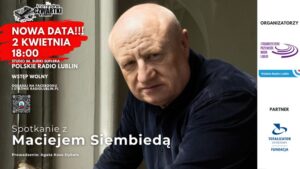 Read more about the article Kryminalne czwartki – spotkanie z M. Siembiedą – Studio RL 2.IV.