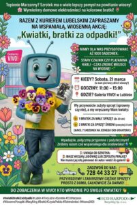 Read more about the article Kwiatki, bratki za odpadki – Galeria VIVO 21.III.