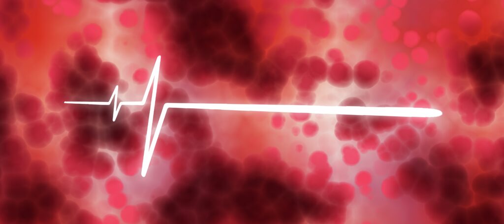 Puls na tle czerwonych krwinek